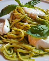 Pasta -  Linguine Basilico di Bufala Campana